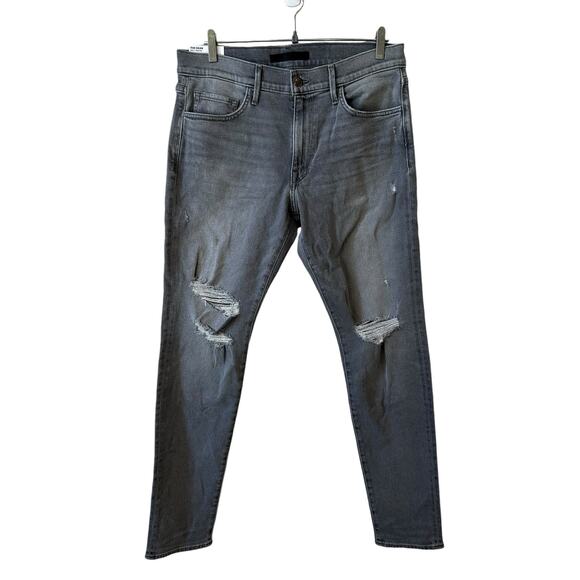 NWT Joe's Jeans Men's Kinetic The Dean Slim Tapered Jeans Gray Size 33 Casual - Picture 1 of 12